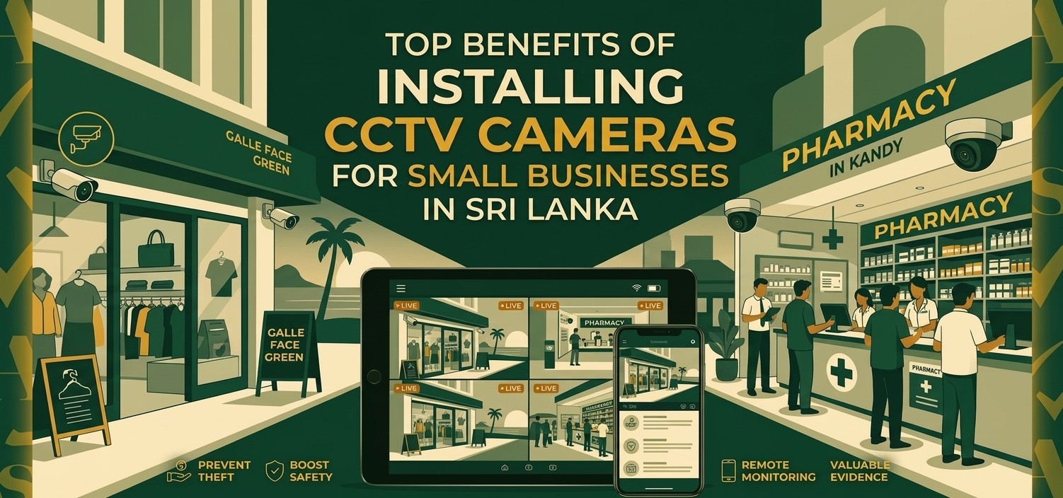 Top Benefits of Installing CCTV Cameras for Small Businesses in Sri Lanka